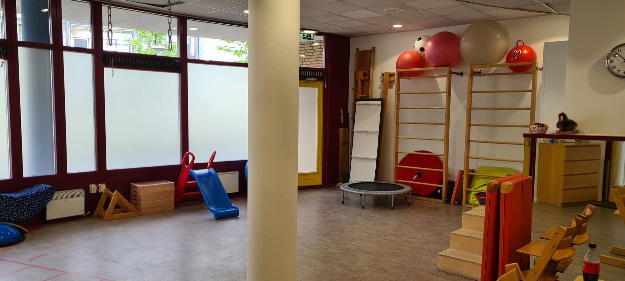 Rustige behandelruimte van Dudok Kinderfysiotherapie