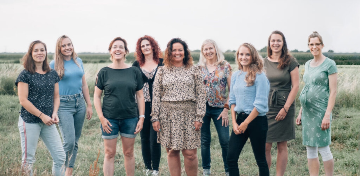 Het team van Dudok Kinderfysiotherapie in Dordrecht